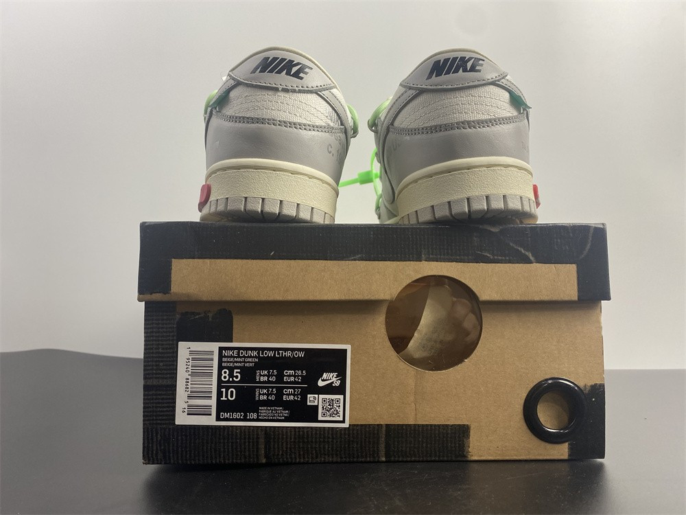 OW X DUNK LOW “07 OF 50” DM1602-108