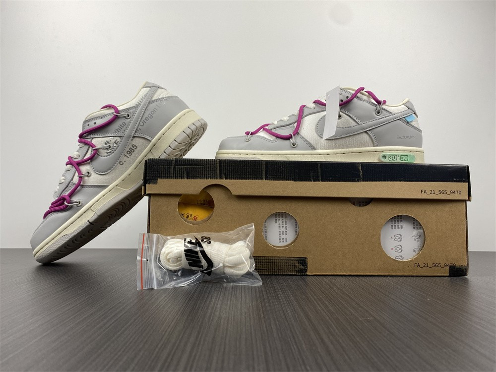 NIKE DUNK LOW OW LOT 30 OF 50 DM1602-122