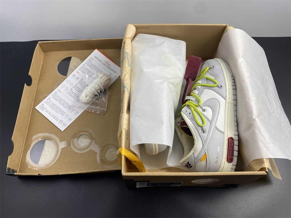 NIKE DUNK LOW OW LOT 8 OF 50 DM1602-106