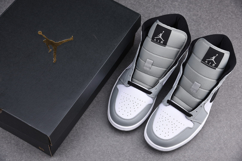 Air Jordan 1 Mid Smoke Grey 554724-092