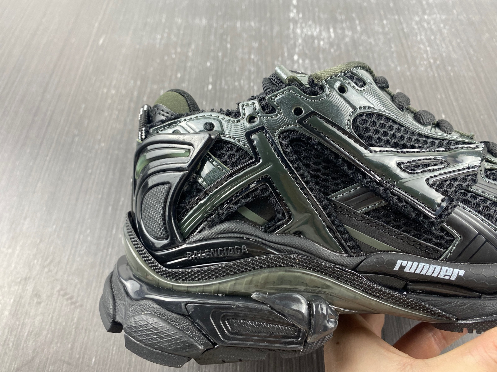 Ba*len*cia*ga runner 656063 w3rb6 1266 (dark green)