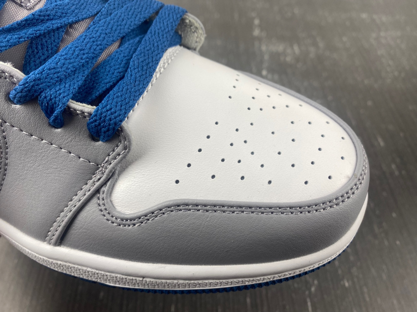 Jordan 1 Mid True Blue Cement (GS) - DQ8423-014