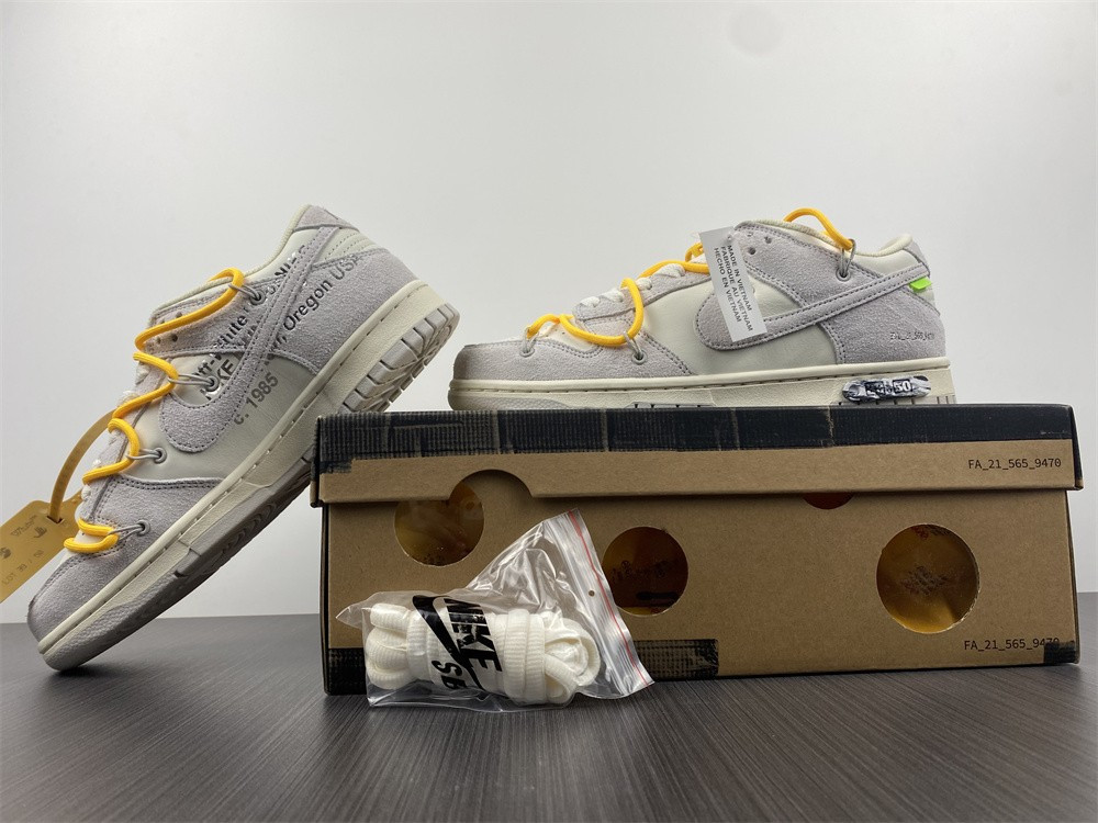 NIKE DUNK LOW OW LOT 39 OF 50 DJ0950-109