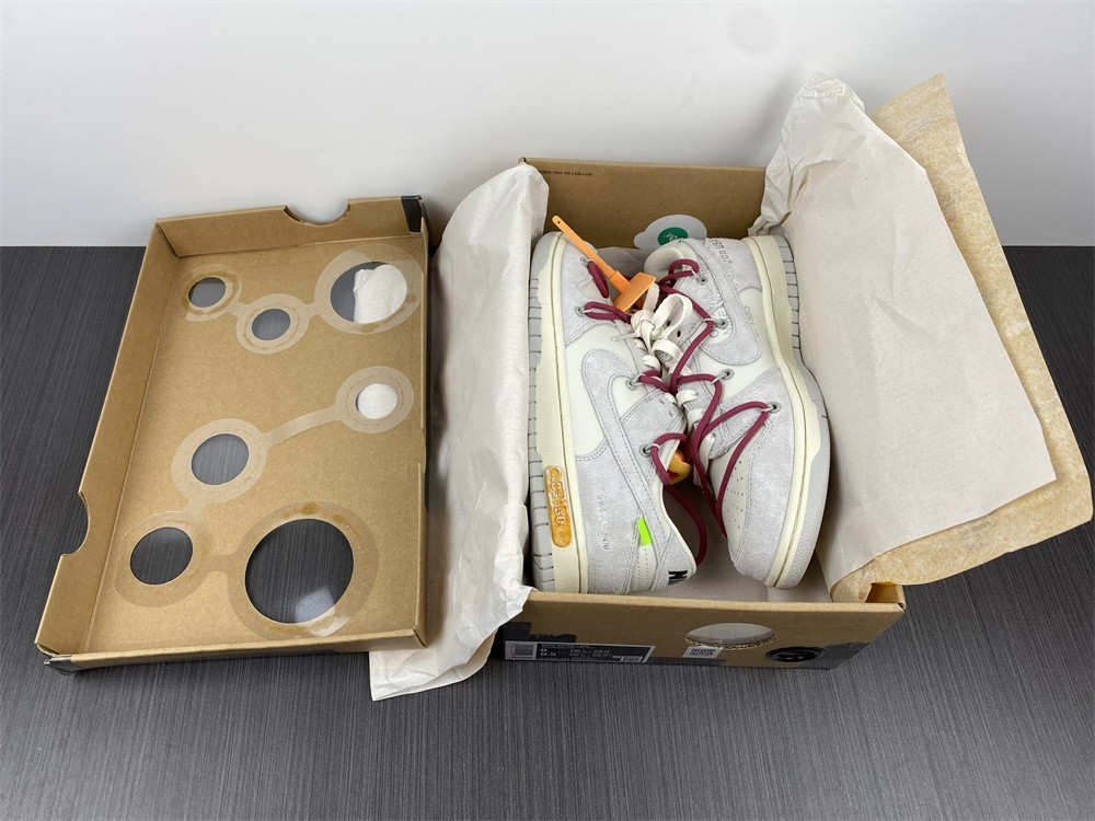 NIKE DUNK LOW OW LOT 35 OF 50 DJ0950-114
