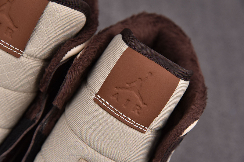 Jordan 1 Mid SE Brown Basalt Oatmeal (W) DO6699-200