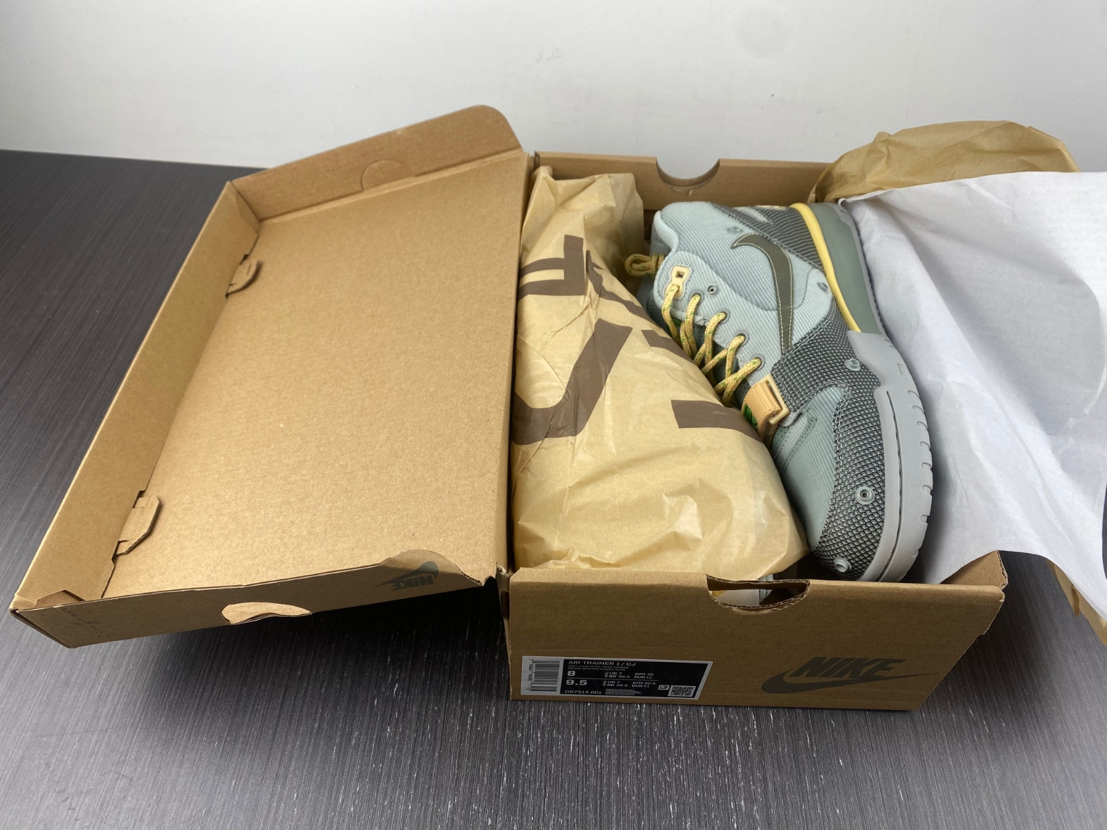 Nike Air Trainer 1 SP Travis Scott Grey Haze DR7515-001