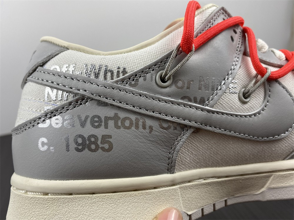 NIKE DUNK LOW OW LOT 6 OF 50 DM1602-110