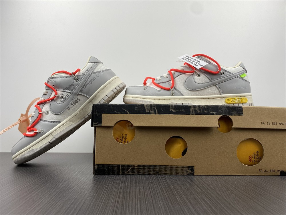 NIKE DUNK LOW OW LOT 6 OF 50 DM1602-110