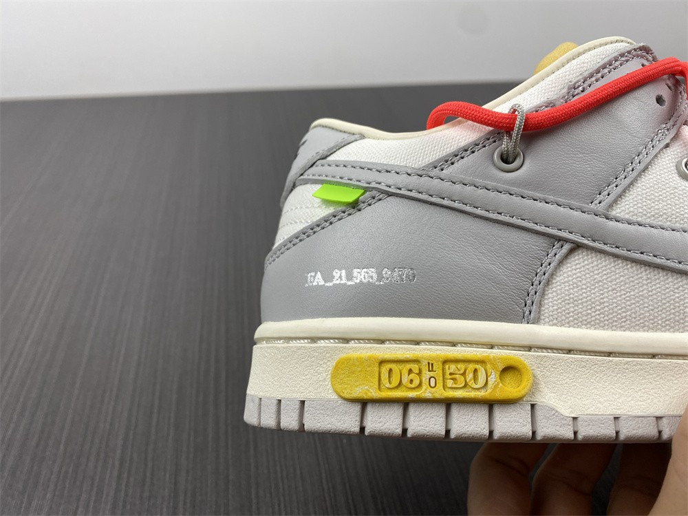 NIKE DUNK LOW OW LOT 6 OF 50 DM1602-110