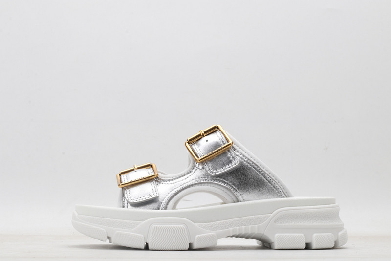 GUC LEATHER SLIDE