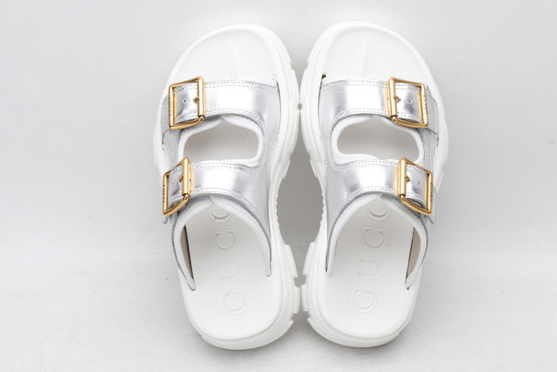 GUC LEATHER SLIDE
