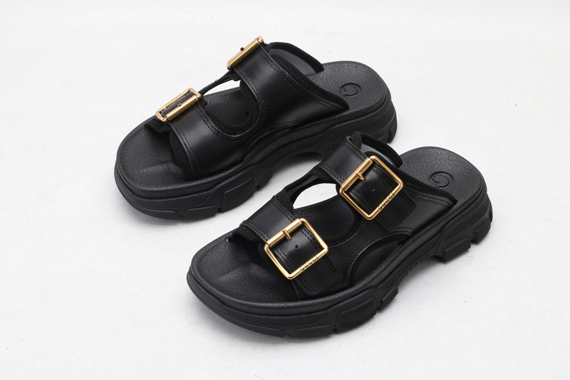 GUC LEATHER SLIDE