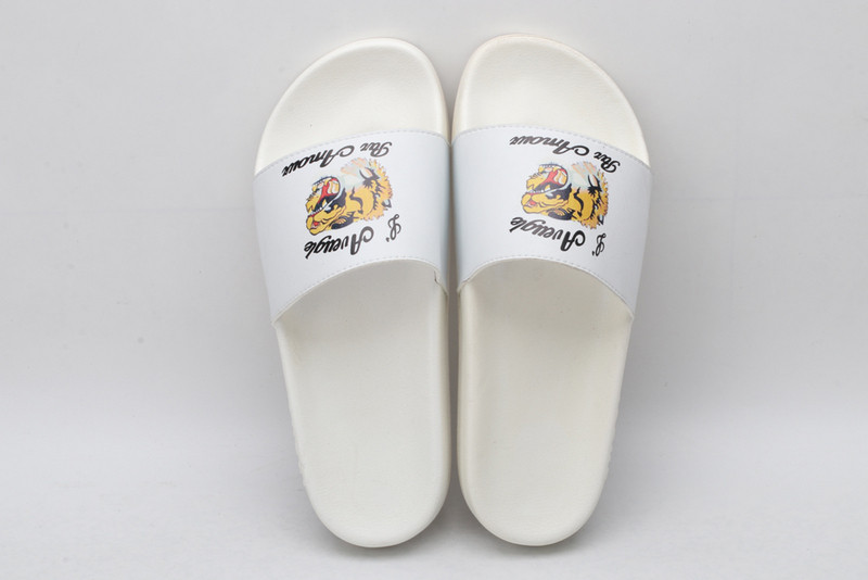 GUC LEATHER SLIDE