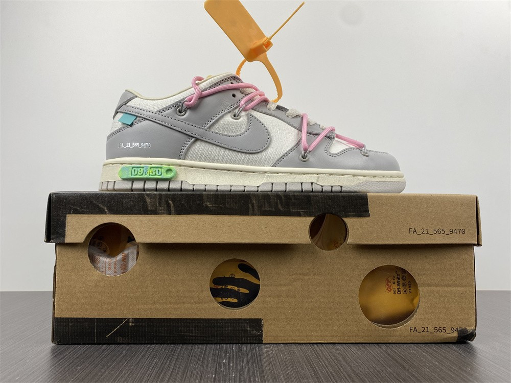 NIKE DUNK LOW OW LOT 9 OF 50 DM1602-109