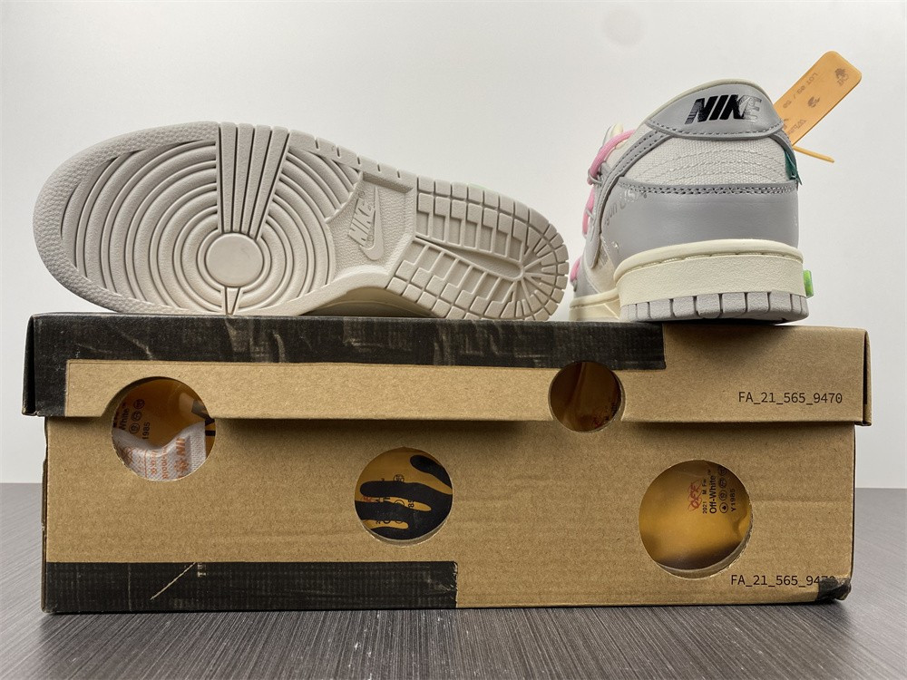 NIKE DUNK LOW OW LOT 9 OF 50 DM1602-109