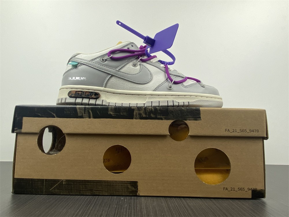 NIKE DUNK LOW OW LOT 28 OF 50 DM1602-111