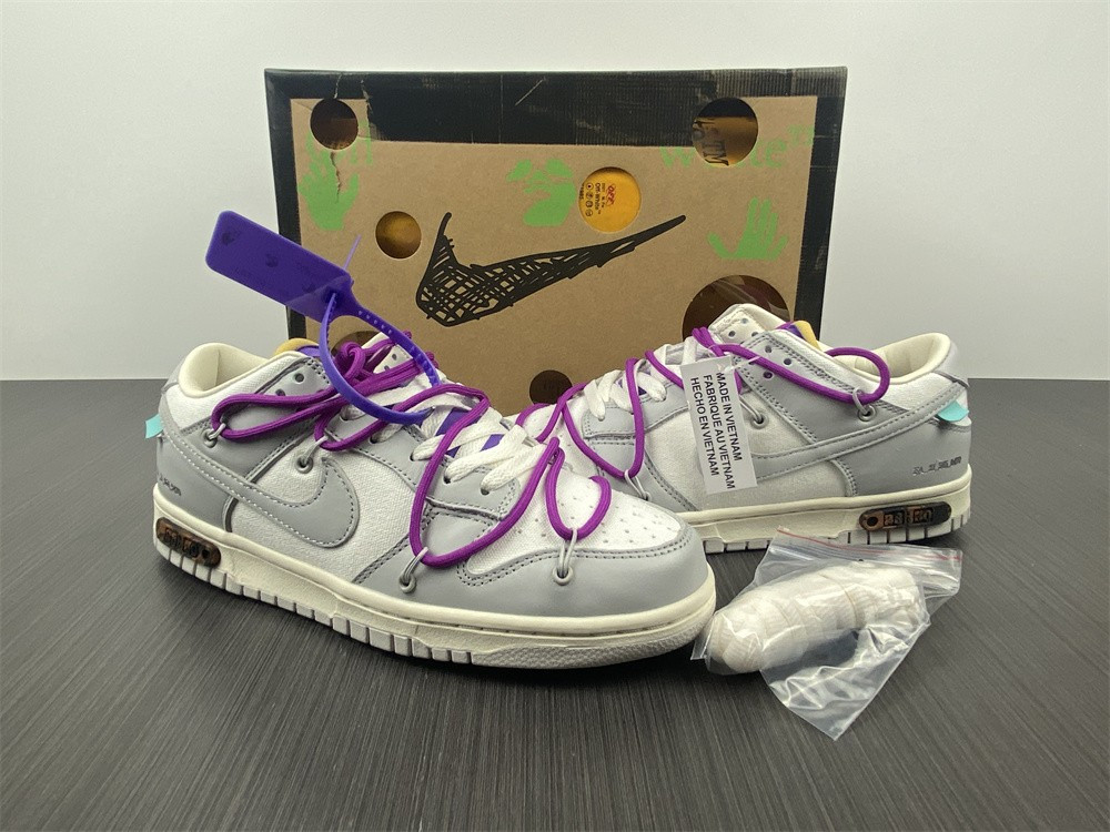 NIKE DUNK LOW OW LOT 28 OF 50 DM1602-111
