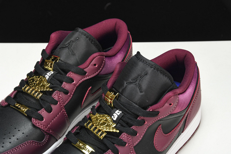 Jordan 1 Low Dark Beetroot Black DB6491-600