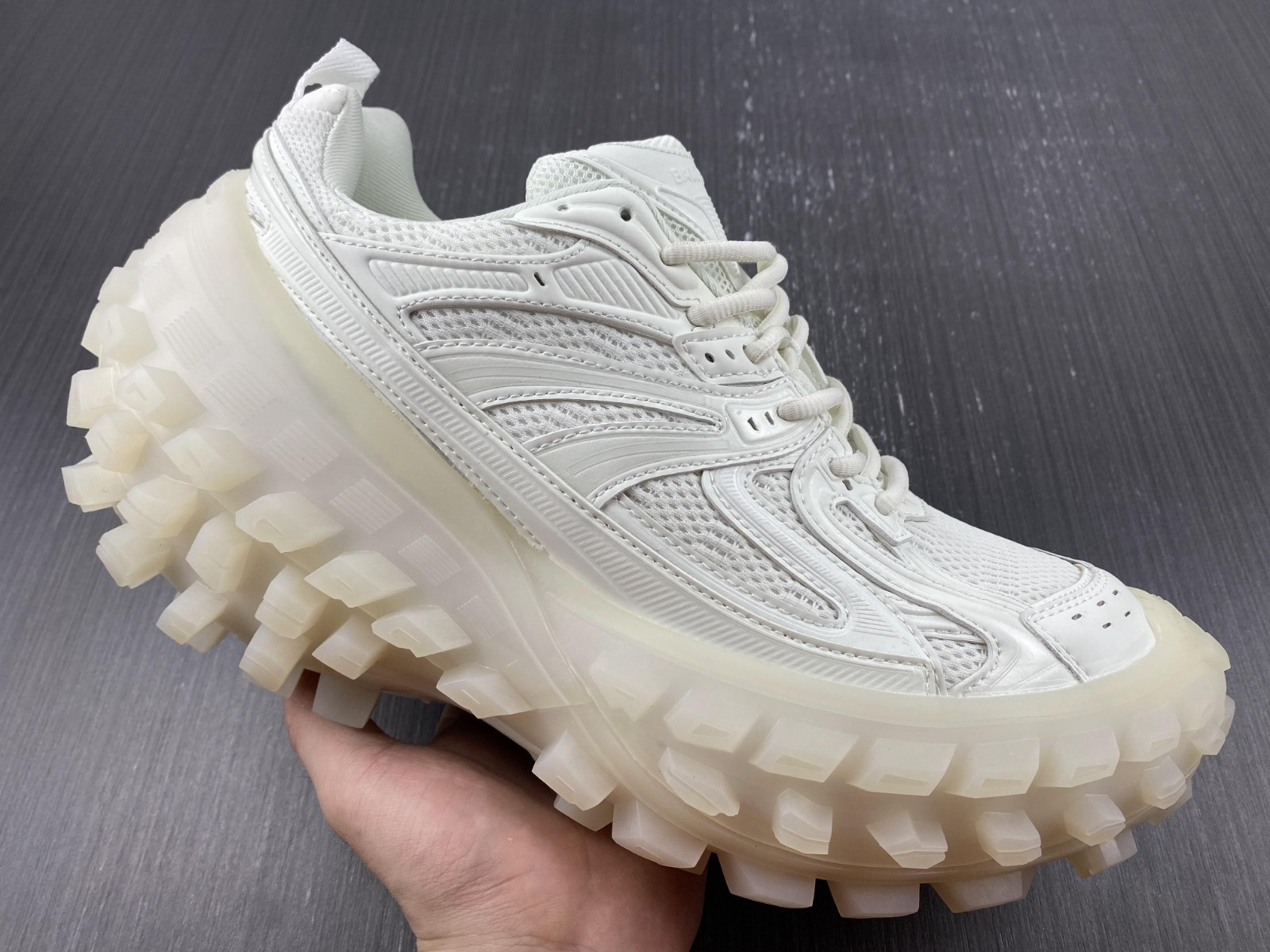 Ba*len*cia*ga bouncer chunky-sole sneakers