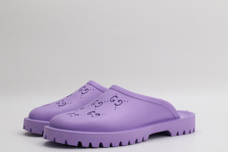 GUC LEATHER SLIDE