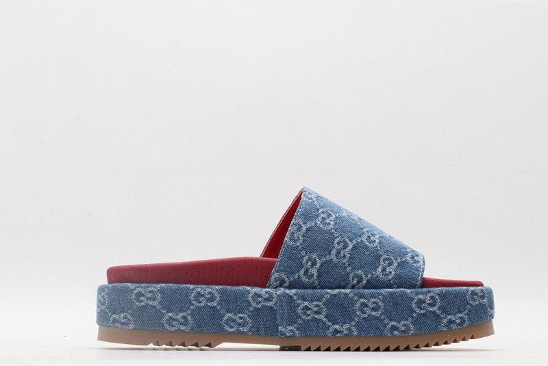 GUC LEATHER SLIDE