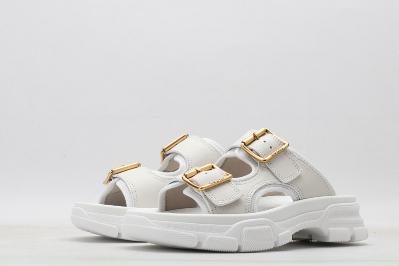 GUC LEATHER SLIDE