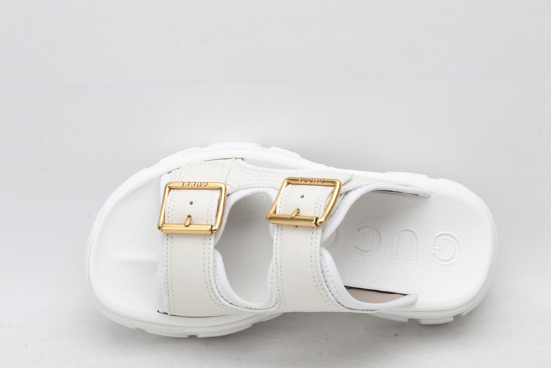 GUC LEATHER SLIDE