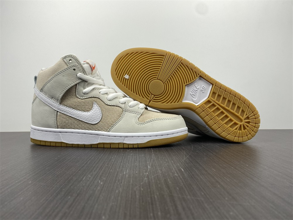 Nike SB Dunk High “Unbleached Pack” DA9626-100