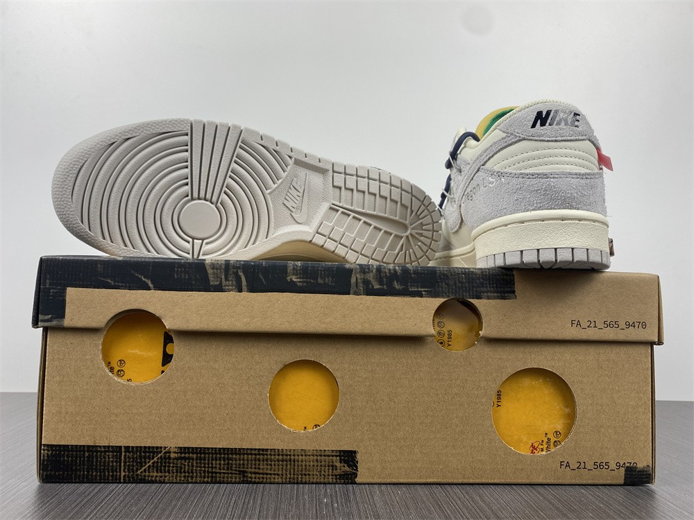 NIKE DUNK LOW OW LOT 20 OF 50 DJ0950-115