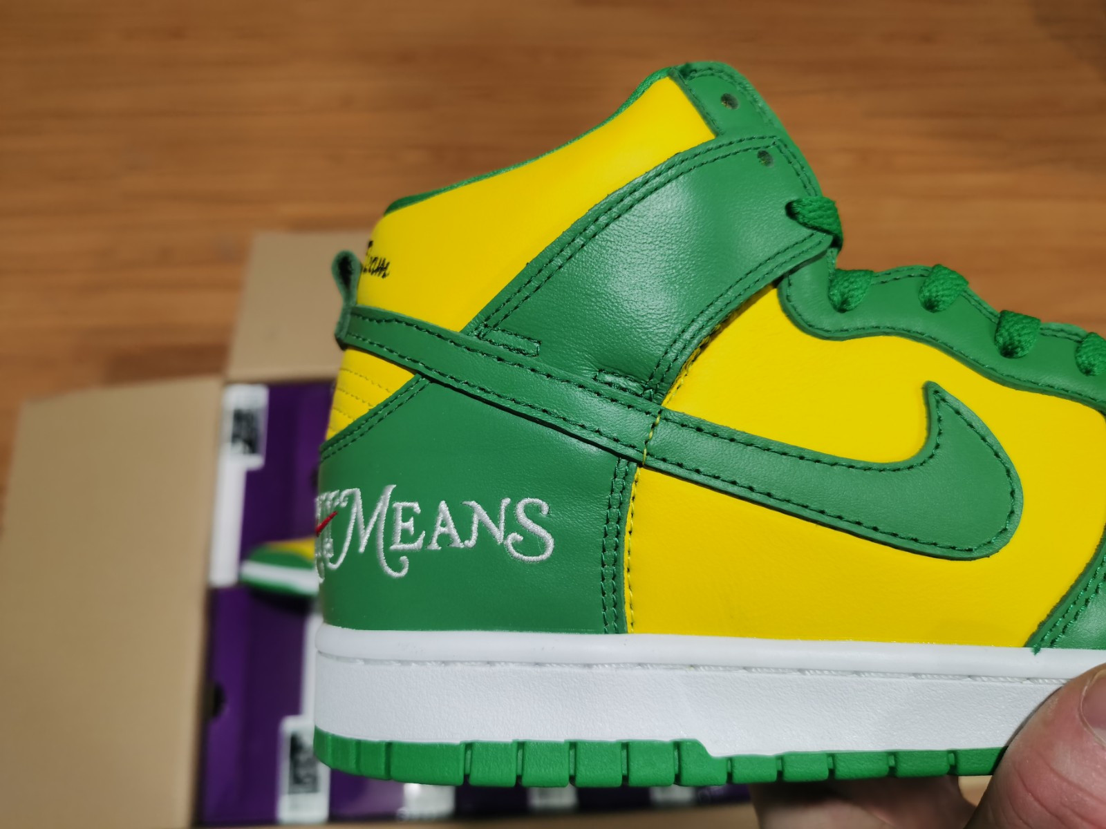 Nike SB Dunk High By Any Means Brazil DN3741-700