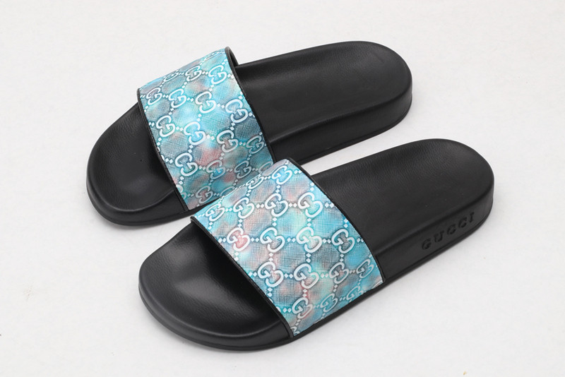 GUC LEATHER SLIDE