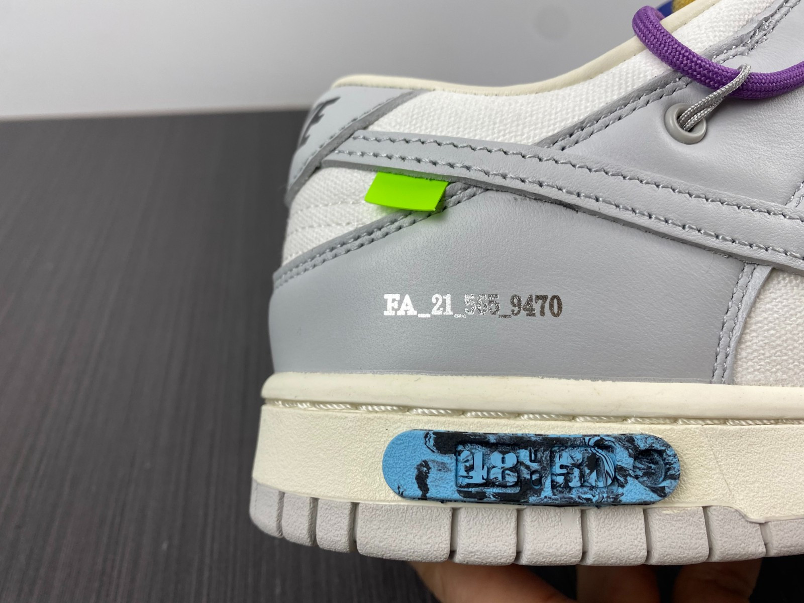 NIKE DUNK LOW OW LOT 48 OF 50 DM1602-107