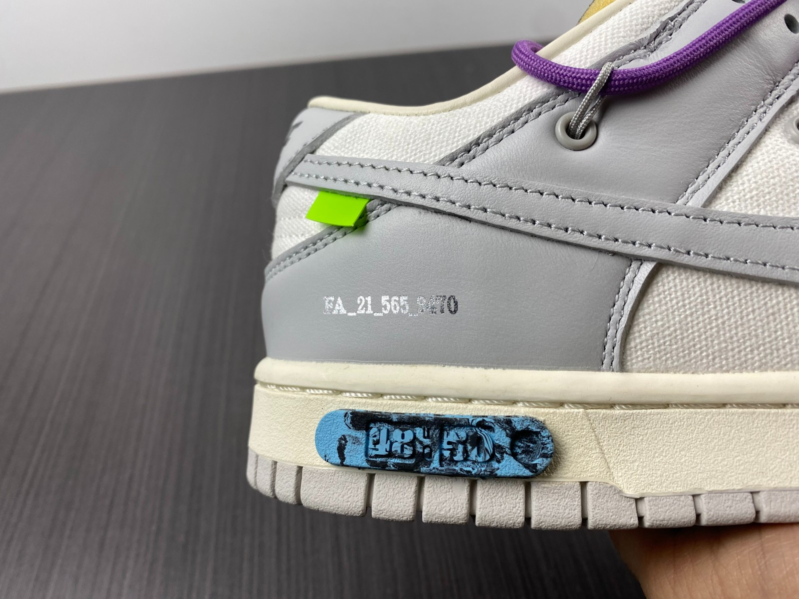 NIKE DUNK LOW OW LOT 48 OF 50 DM1602-107