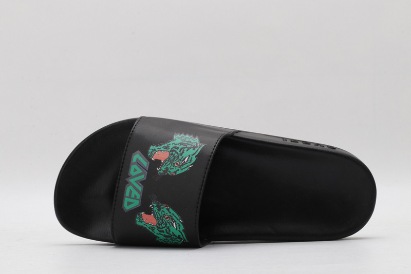 GUC LEATHER SLIDE