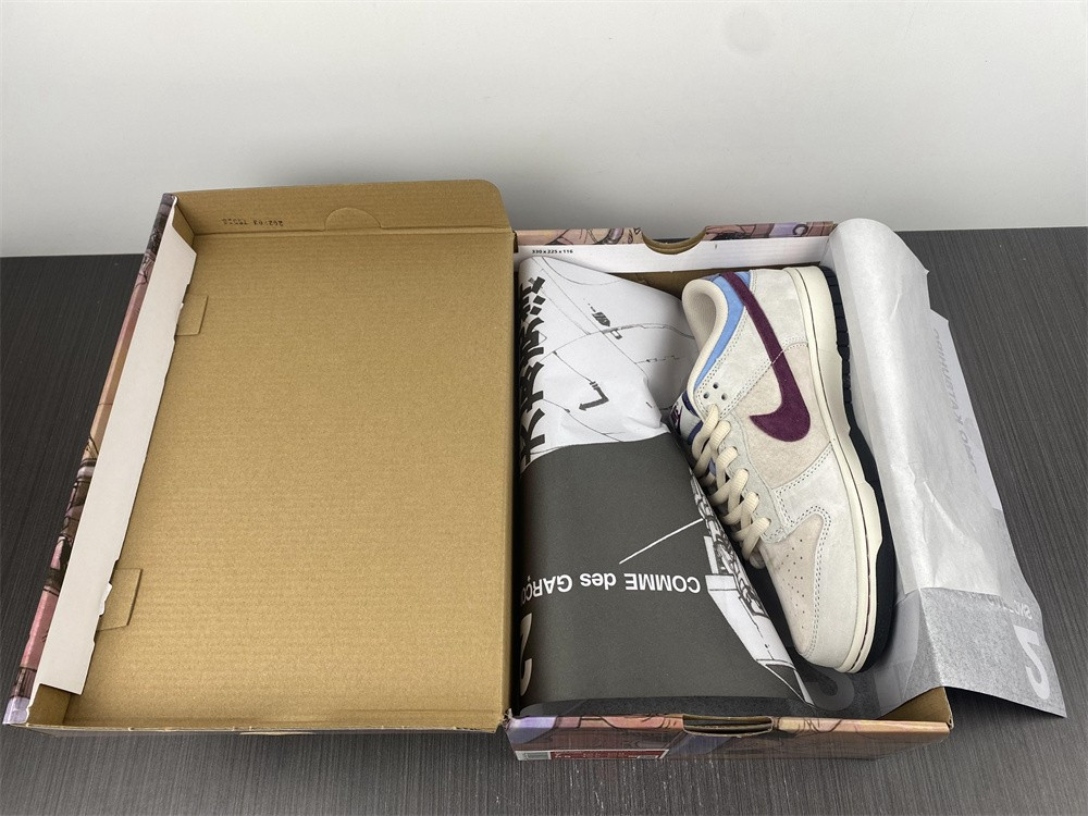 Otomo Katsuhiro x Nike SB Dunk Low Steamboy OST Dark Red Blue LF0039-005