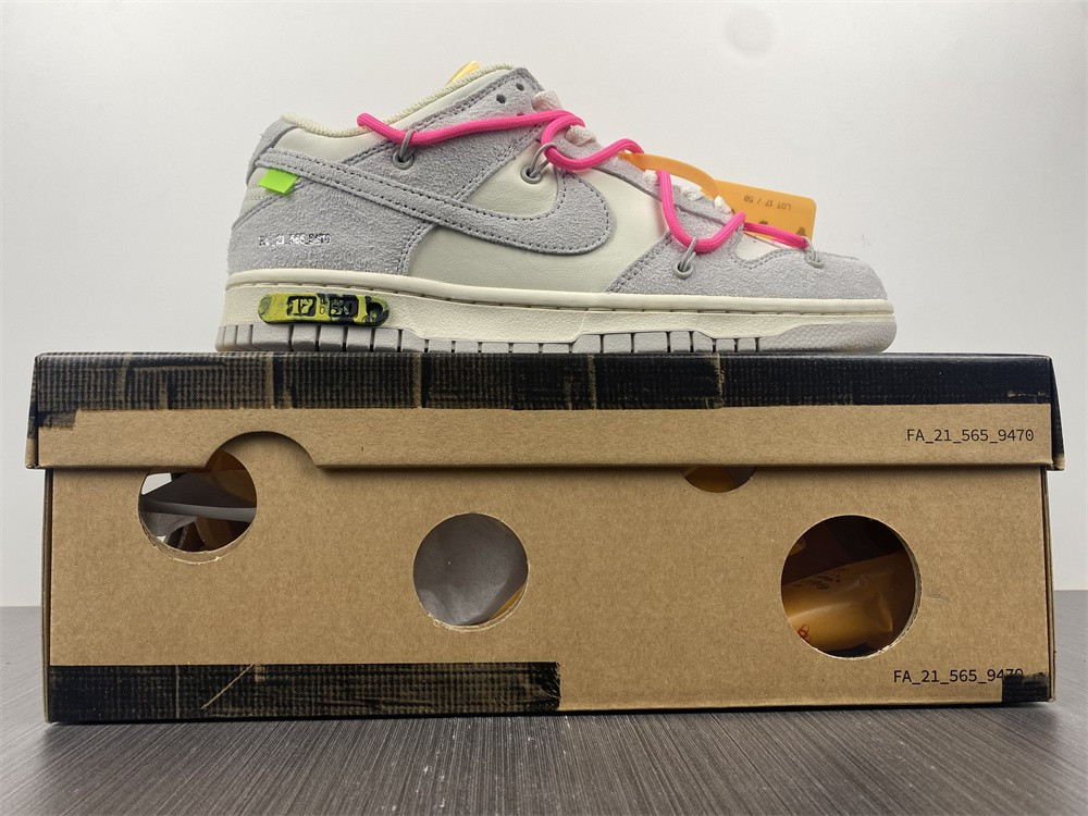 NIKE DUNK LOW OW LOT 17 OF 50 DJ0950-117