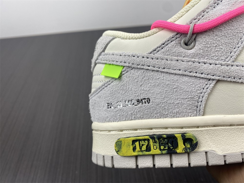 NIKE DUNK LOW OW LOT 17 OF 50 DJ0950-117