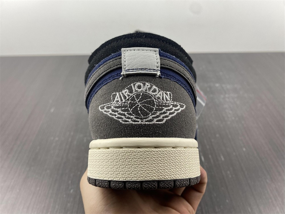 Air Jordan 1 Low Inside Out Black DN1635-001