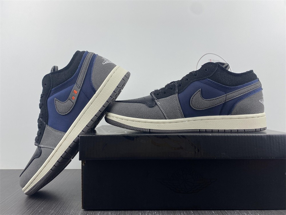 Air Jordan 1 Low Inside Out Black DN1635-001