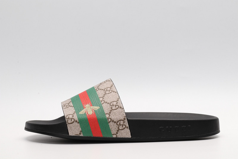 GUC LEATHER SLIDE