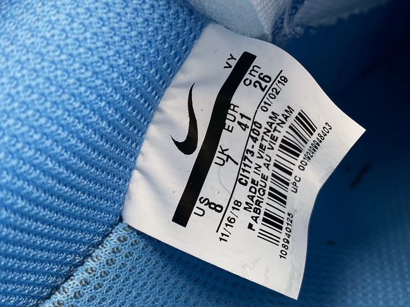 NIKE AIR FORCE 1 LOW OW MCA UNIVERSITY BLUE CI1173-400