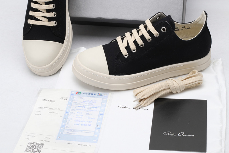 RICK 0WENS SNEAKERS