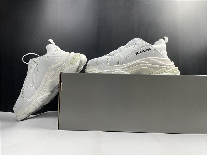 Ba*len*cia*ga sliver white sneaker 536737 wsfw6 1956