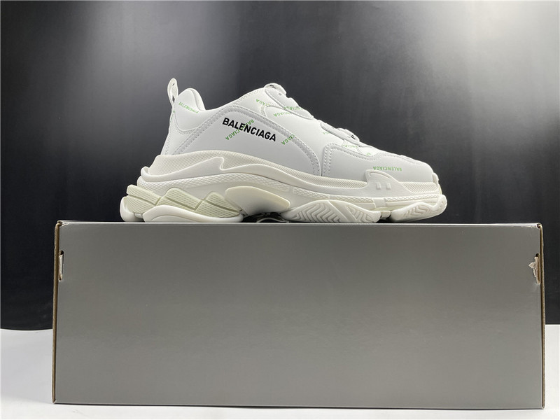 Ba*len*cia*ga sliver white sneaker 536737 wsfw6 1956