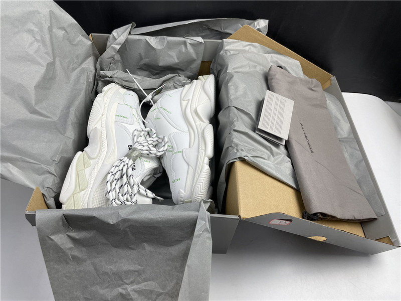 Ba*len*cia*ga sliver white sneaker 536737 wsfw6 1956
