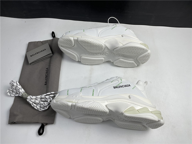 Ba*len*cia*ga sliver white sneaker 536737 wsfw6 1956