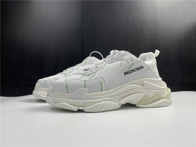 Ba*len*cia*ga sliver white sneaker 536737 wsfw6 1956
