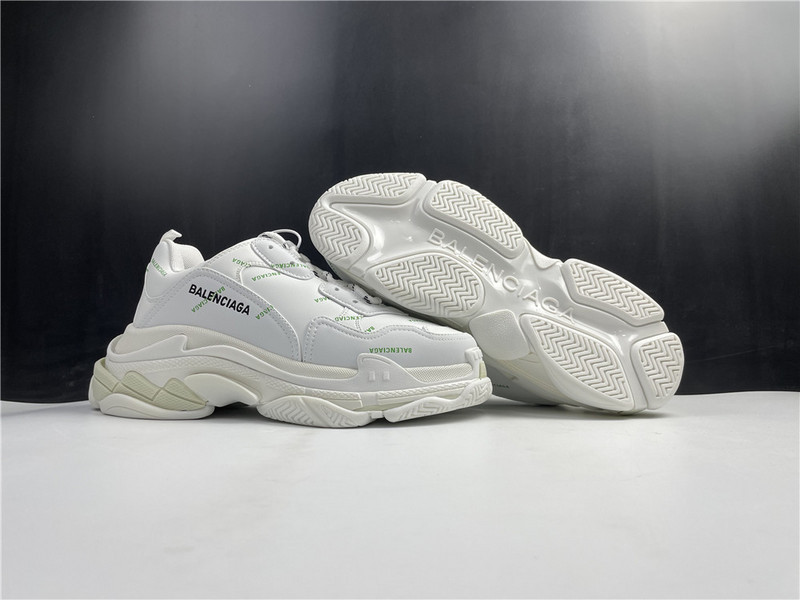 Ba*len*cia*ga sliver white sneaker 536737 wsfw6 1956