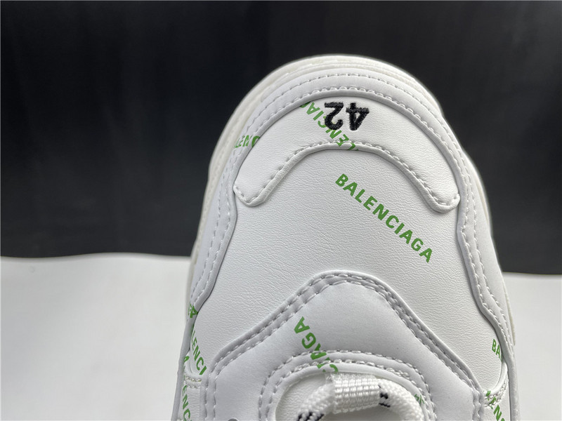 Ba*len*cia*ga sliver white sneaker 536737 wsfw6 1956