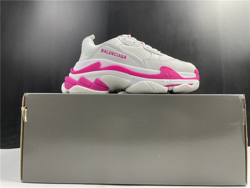Ba*len*cia*ga sliver white sneaker 536737 w0901 8180